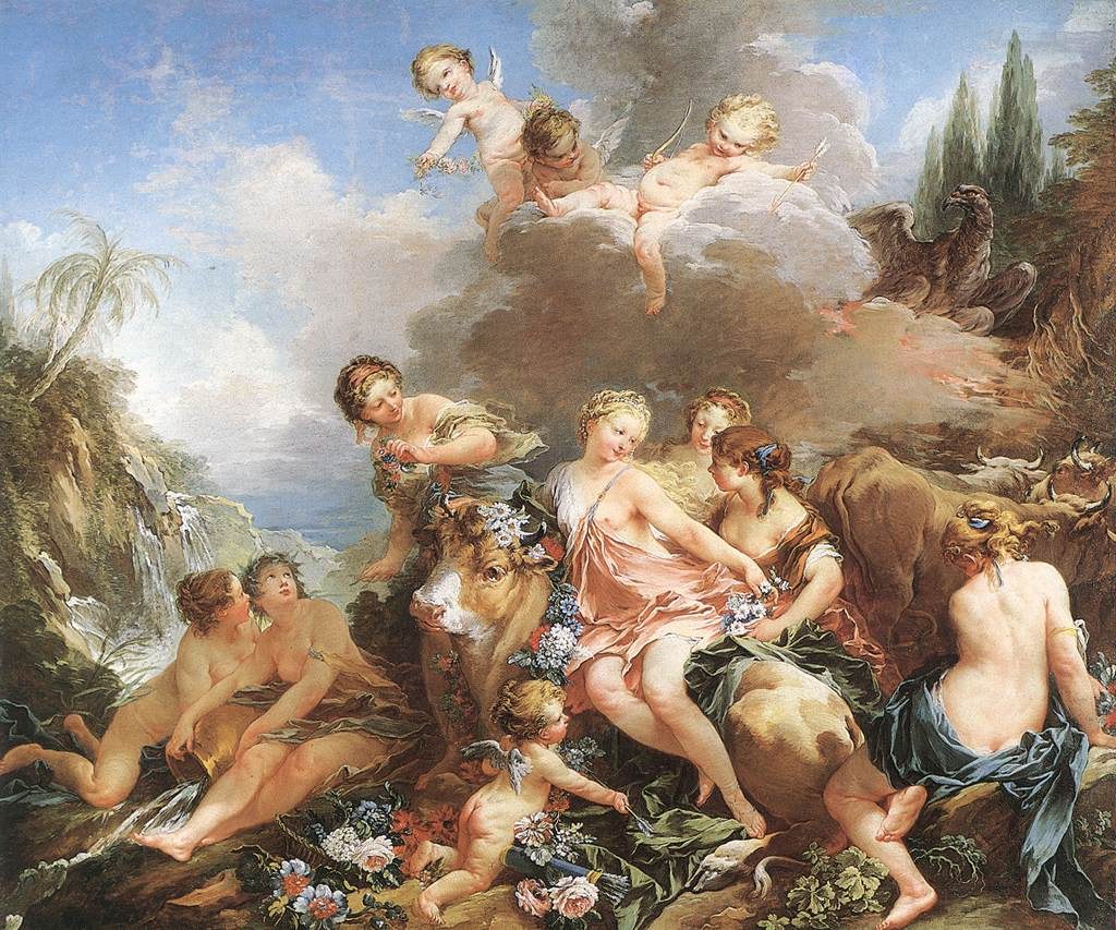 Francois Boucher The Rape of Europa